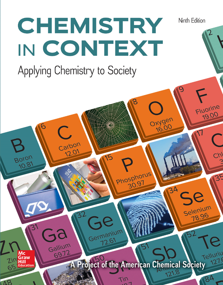 The 9th edition of Chemistry in Context is here!