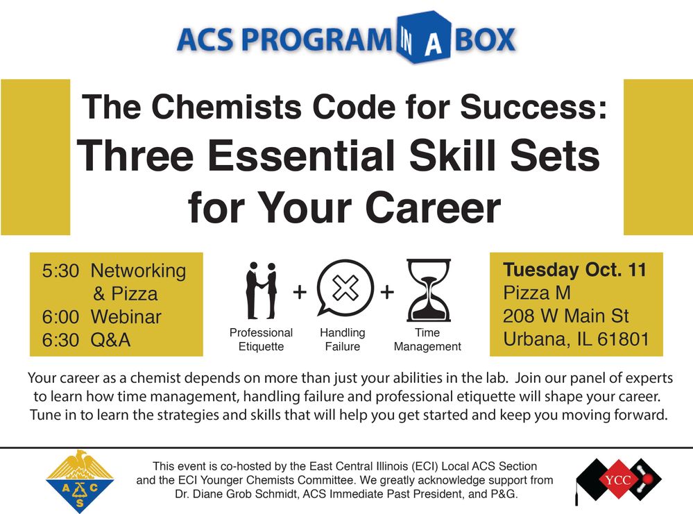 Program-in-a-Box Webinar: The Chemists Code for Success