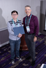 Fei receiving his award from David Laviska at the GC&E Conference.Photo credit: Brad Zangwill Photography