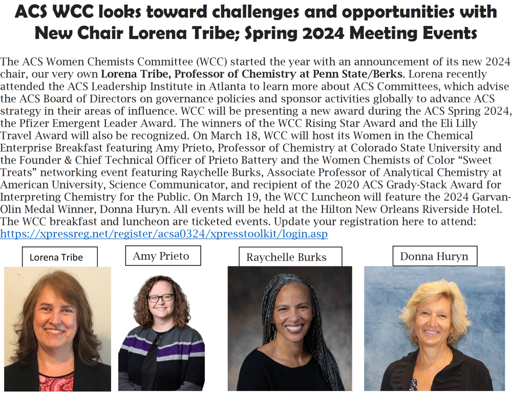 ACS WCC looks toward challenges and opportunities ... - ACS Community