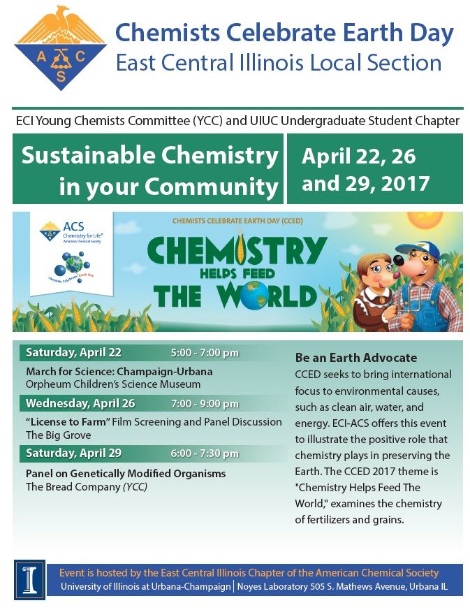 Chemists Celebrate Earth Day Activities
