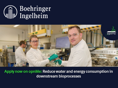 Boehringer Ingelheim Invites Proposals to Address Water & Energy Use in Biologicals